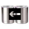 10 oz. Silver Stainless Steel Short Tumbler Thumbnail