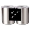 10 oz. Silver Stainless Steel Short Tumbler Thumbnail