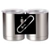 10 oz. Silver Stainless Steel Short Tumbler Thumbnail