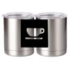 10 oz. Silver Stainless Steel Short Tumbler Thumbnail