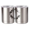 10 oz. Silver Stainless Steel Short Tumbler Thumbnail