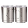 10 oz. Silver Stainless Steel Short Tumbler Thumbnail