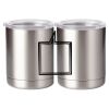 10 oz. Silver Stainless Steel Short Tumbler Thumbnail