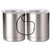 10 oz. Silver Stainless Steel Short Tumbler Thumbnail
