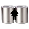 10 oz. Silver Stainless Steel Short Tumbler Thumbnail