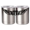 10 oz. Silver Stainless Steel Short Tumbler Thumbnail
