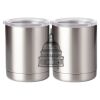 10 oz. Silver Stainless Steel Short Tumbler Thumbnail