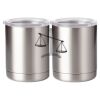 10 oz. Silver Stainless Steel Short Tumbler Thumbnail