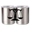 10 oz. Silver Stainless Steel Short Tumbler Thumbnail