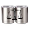 10 oz. Silver Stainless Steel Short Tumbler Thumbnail
