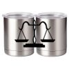 10 oz. Silver Stainless Steel Short Tumbler Thumbnail