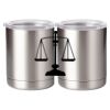 10 oz. Silver Stainless Steel Short Tumbler Thumbnail