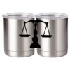 10 oz. Silver Stainless Steel Short Tumbler Thumbnail
