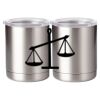 10 oz. Silver Stainless Steel Short Tumbler Thumbnail