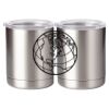 10 oz. Silver Stainless Steel Short Tumbler Thumbnail