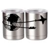 10 oz. Silver Stainless Steel Short Tumbler Thumbnail