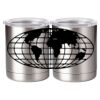 10 oz. Silver Stainless Steel Short Tumbler Thumbnail