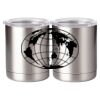 10 oz. Silver Stainless Steel Short Tumbler Thumbnail