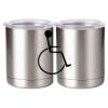 10 oz. Silver Stainless Steel Short Tumbler Thumbnail