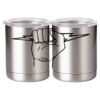 10 oz. Silver Stainless Steel Short Tumbler Thumbnail