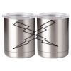 10 oz. Silver Stainless Steel Short Tumbler Thumbnail