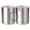 10 oz. Silver Stainless Steel Short Tumbler Thumbnail