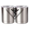 10 oz. Silver Stainless Steel Short Tumbler Thumbnail