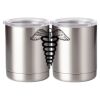 10 oz. Silver Stainless Steel Short Tumbler Thumbnail