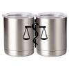 10 oz. Silver Stainless Steel Short Tumbler Thumbnail