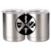 10 oz. Silver Stainless Steel Short Tumbler Thumbnail
