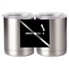 10 oz. Silver Stainless Steel Short Tumbler Thumbnail