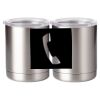 10 oz. Silver Stainless Steel Short Tumbler Thumbnail