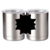 10 oz. Silver Stainless Steel Short Tumbler Thumbnail