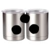 10 oz. Silver Stainless Steel Short Tumbler Thumbnail