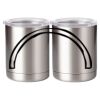 10 oz. Silver Stainless Steel Short Tumbler Thumbnail