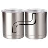 10 oz. Silver Stainless Steel Short Tumbler Thumbnail