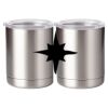 10 oz. Silver Stainless Steel Short Tumbler Thumbnail