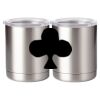 10 oz. Silver Stainless Steel Short Tumbler Thumbnail