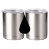 10 oz. Silver Stainless Steel Short Tumbler Thumbnail