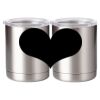 10 oz. Silver Stainless Steel Short Tumbler Thumbnail