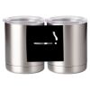10 oz. Silver Stainless Steel Short Tumbler Thumbnail