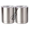 10 oz. Silver Stainless Steel Short Tumbler Thumbnail
