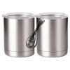 10 oz. Silver Stainless Steel Short Tumbler Thumbnail