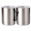10 oz. Silver Stainless Steel Short Tumbler Thumbnail