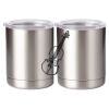 10 oz. Silver Stainless Steel Short Tumbler Thumbnail