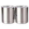 10 oz. Silver Stainless Steel Short Tumbler Thumbnail
