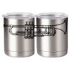 10 oz. Silver Stainless Steel Short Tumbler Thumbnail