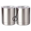 10 oz. Silver Stainless Steel Short Tumbler Thumbnail
