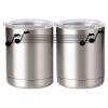 10 oz. Silver Stainless Steel Short Tumbler Thumbnail