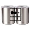 10 oz. Silver Stainless Steel Short Tumbler Thumbnail
